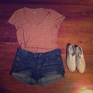 JCREW vintage cotton v-neck